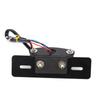 Motorcycle Taillight   Retro  LED Brake License Plate Light Indicator Lights(black)
