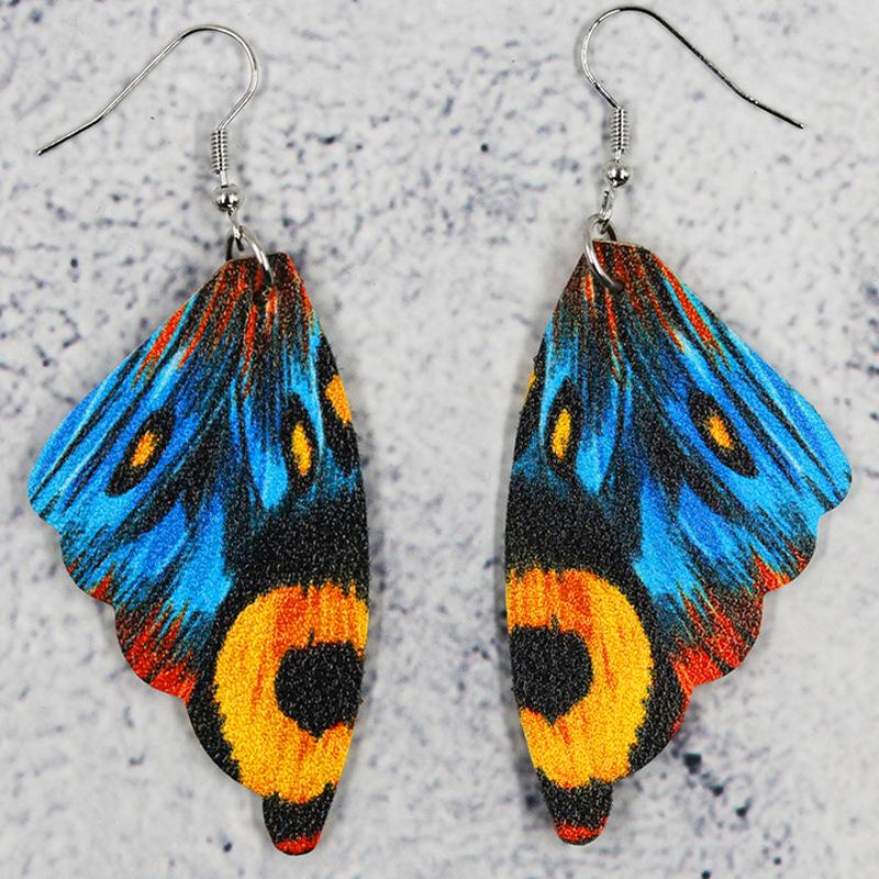 Vintage Butterfly Wings Drop Dangle Earrings Bohemian Colorful Ear Jewelry For Women Jewelry Gifts
