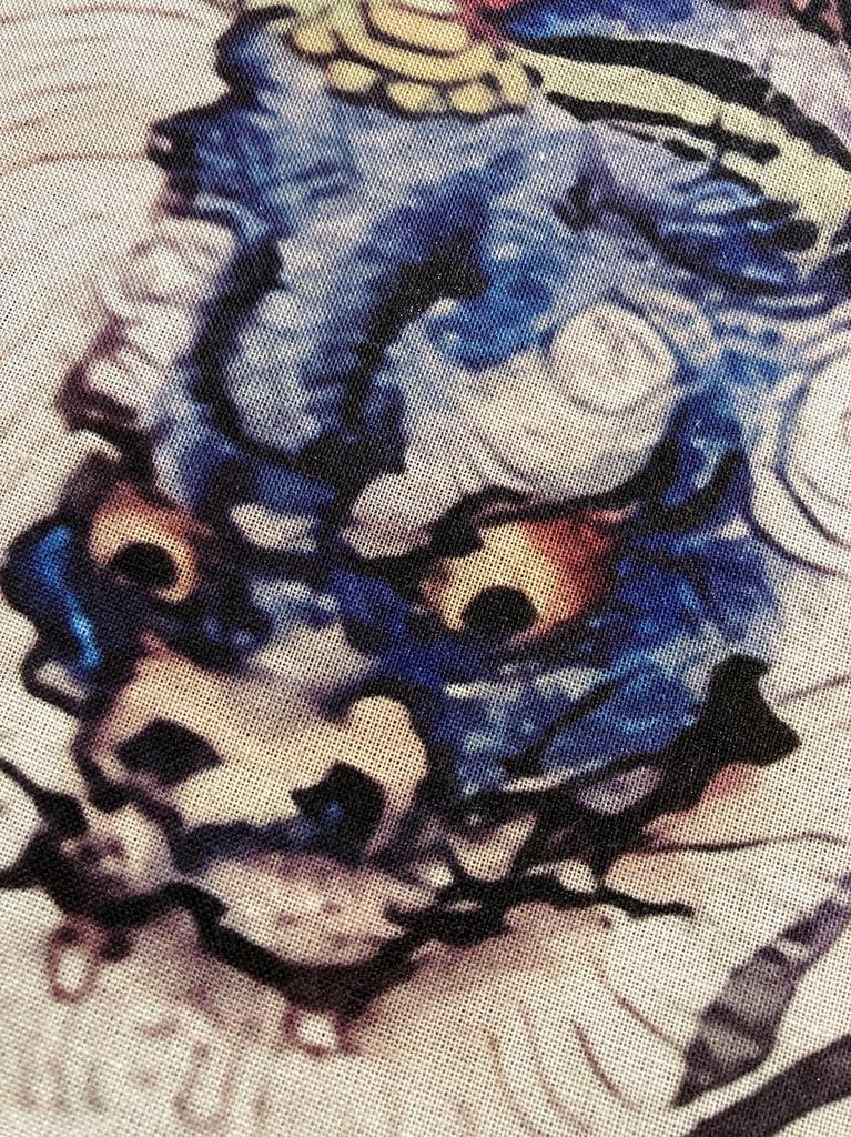 Hand Towel by Kyosai Wind Part 2 Ukiyo-e Kawanabe, God,