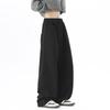 Texture straight casual pants men's autumn and winter new high street loose sweatpants drape versatile wide-leg trousers