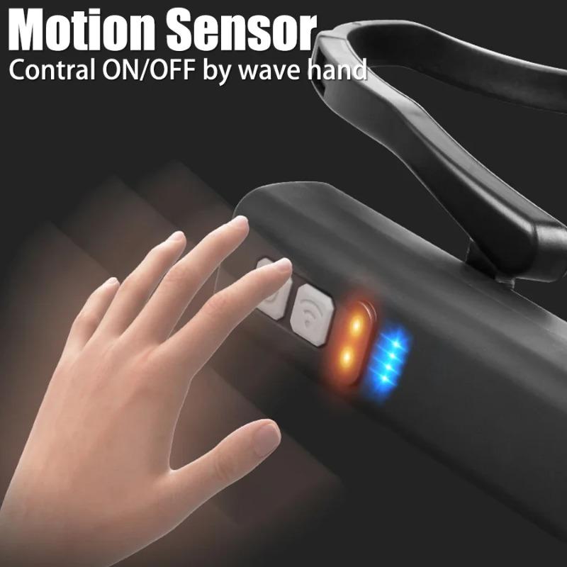 New Sensor Headlamp USB Rechargeable LED Flashlight Ear Headlight Headtorch Outdoor Waterproof Camping Running Fishing Lantern