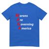 Morons Are Governing America Anti Trump Political TShirt TShirt