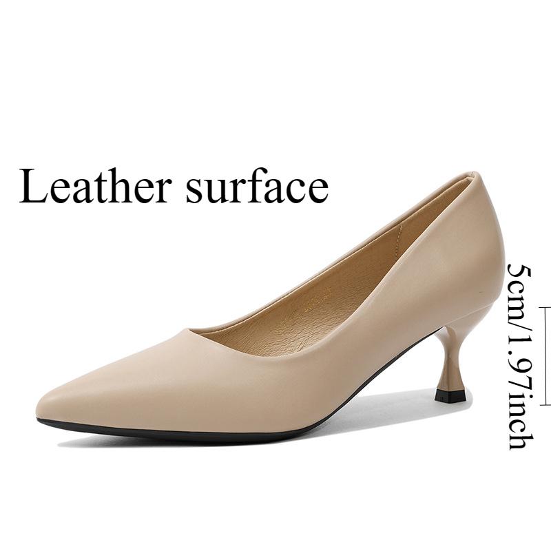 Pantofi cu toc înalt sexy profesioniști, cu vârf ascuțit, pantofi de lucru la modă, pantofi cu temperament pentru femei, pantofi de navetă