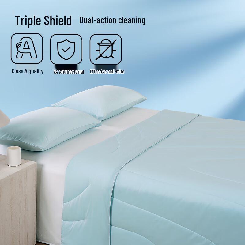 Hengyuanxiang Class A Antibacterial Tussah Silk Summer Cooling Quilt