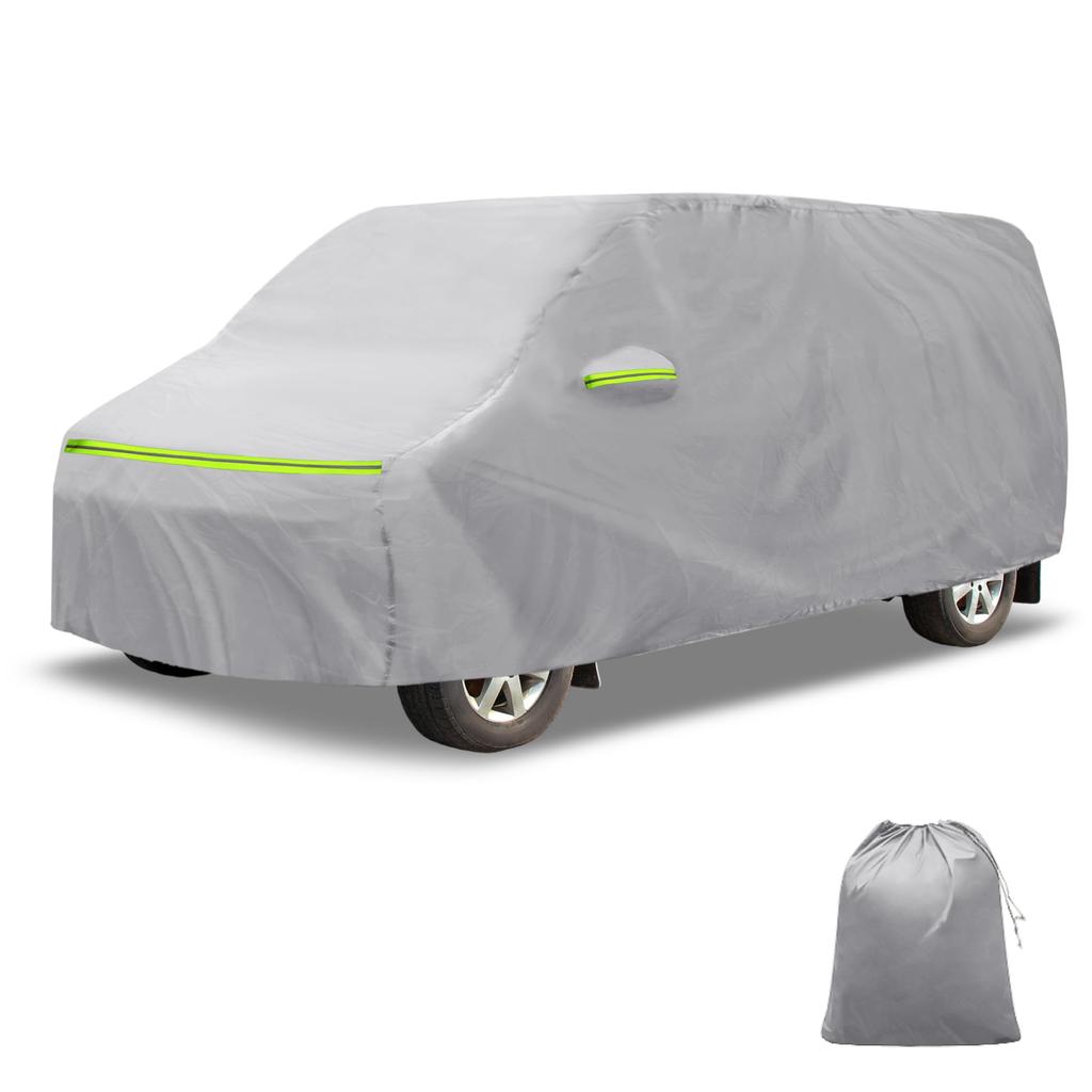 X AUTOHAUX Car Body Cover for Honda Step WGN New Waterproof Fabric Lightweight and Comfortable for Paint Seat Door Even If You Forget Windproof