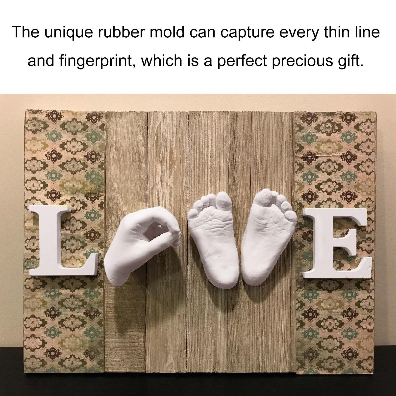 

DIY Сувенирный набор для ручного литья для пар, свадьбы, держания детского гипса One size