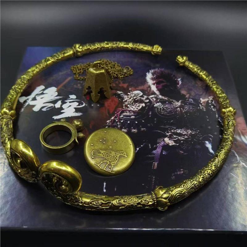 

Black Myth Wukong Золотой Обруч Цинк Сплав Коллекционное Издание Игровые Периферийные Устройства Реквизит