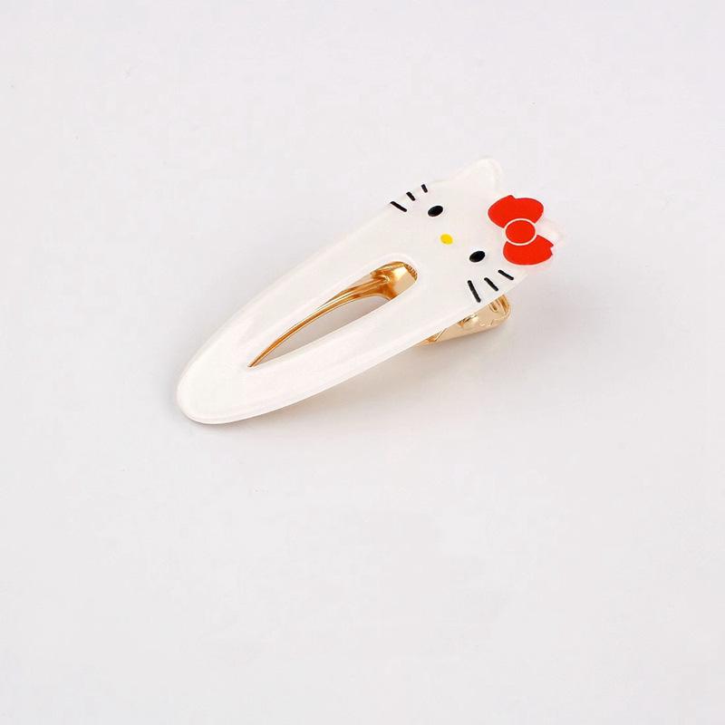 Sweet Y2K Miffy Bunny Hair Clip - Cute Cartoon Hairpin for Girls, Japanese and Korean Style