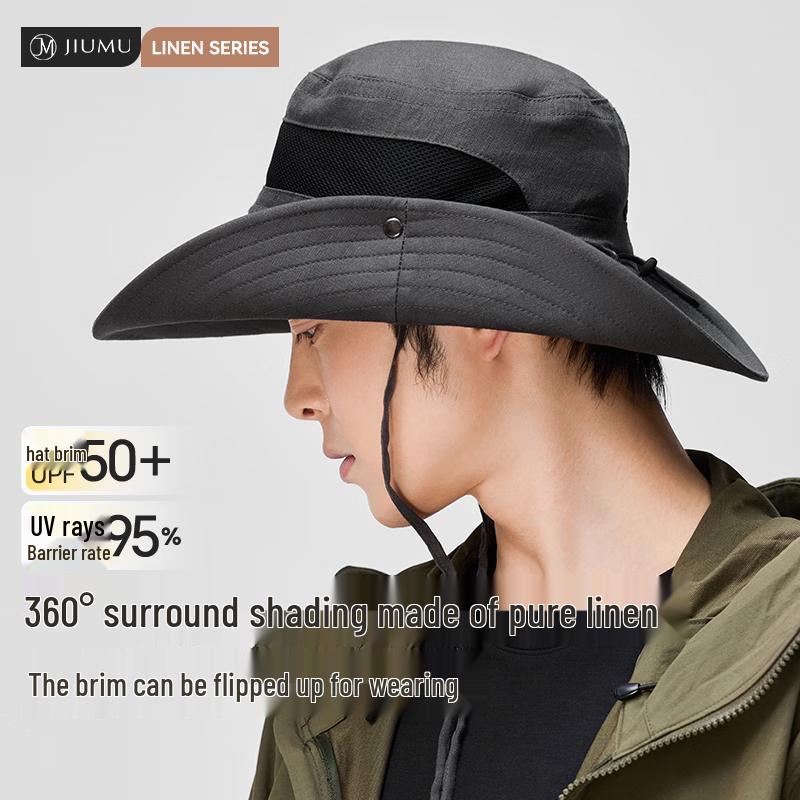 JIUMU Linen Sun Hat