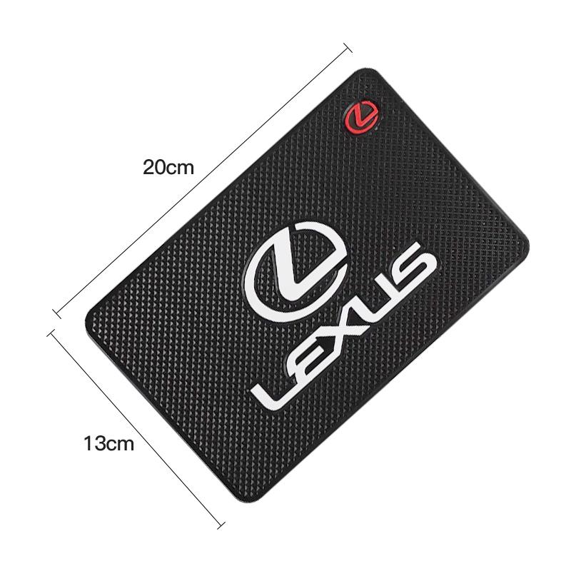 Car Dashboard Silicone Non Slip Mat Phone Holder Anti-skid Pads For Lexus GS IS LS500h ES260 ES300h RX350h NX260 UX260 LM RZ450e HE5
