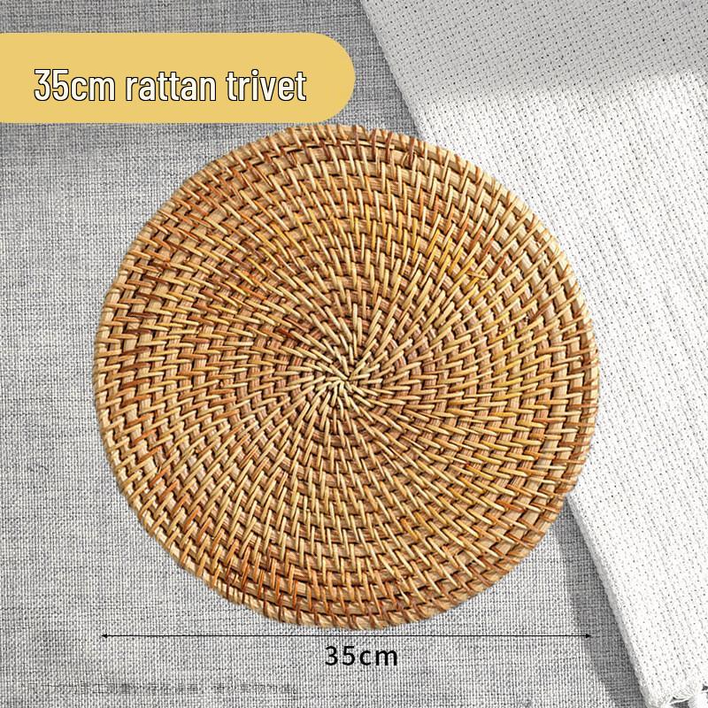 Rattan Woven Heat Resistant Placemat