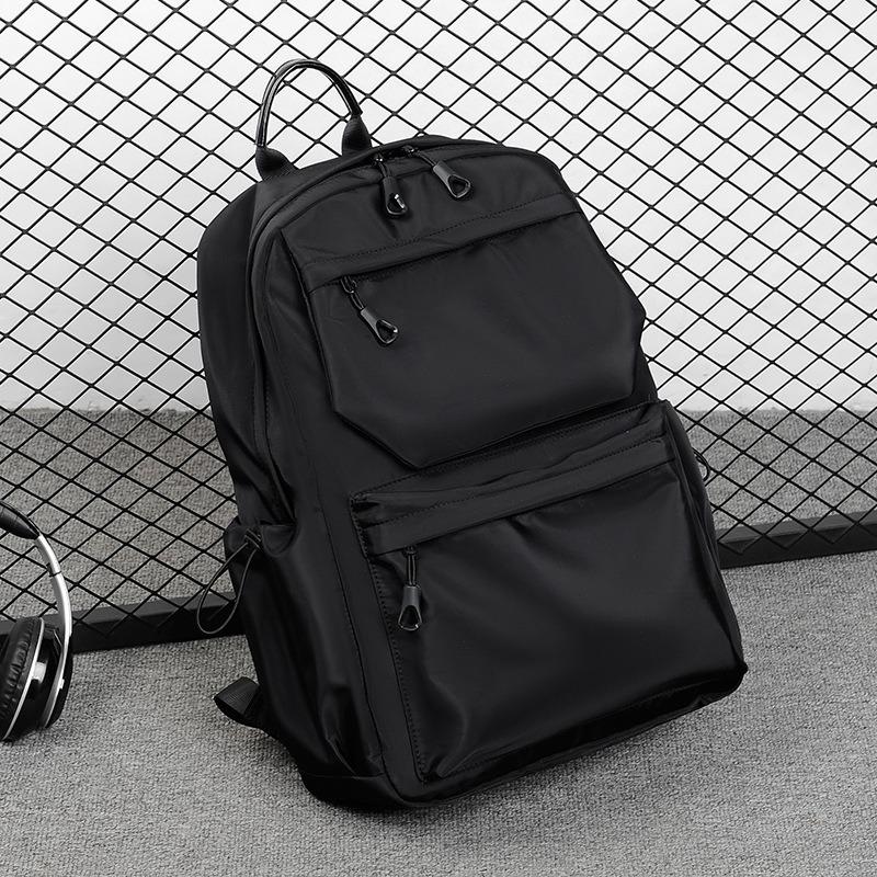 Trendy Brand Backpack Male Junior High School Student High School Student Schoolbag Large Capacity Travel Bag Leisure Computer Backpack Male Bag