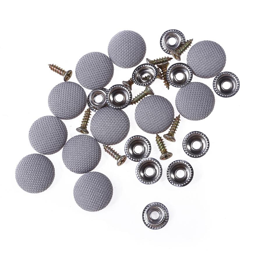10/30/60PCS Car Roof Headliner Repair Button Roof Repair Rivets Auto Roof Snap Rivets Retainer with Installation Tool