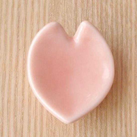 Tableware East Chopstick Petal and Set of 5 Rests, Peach,