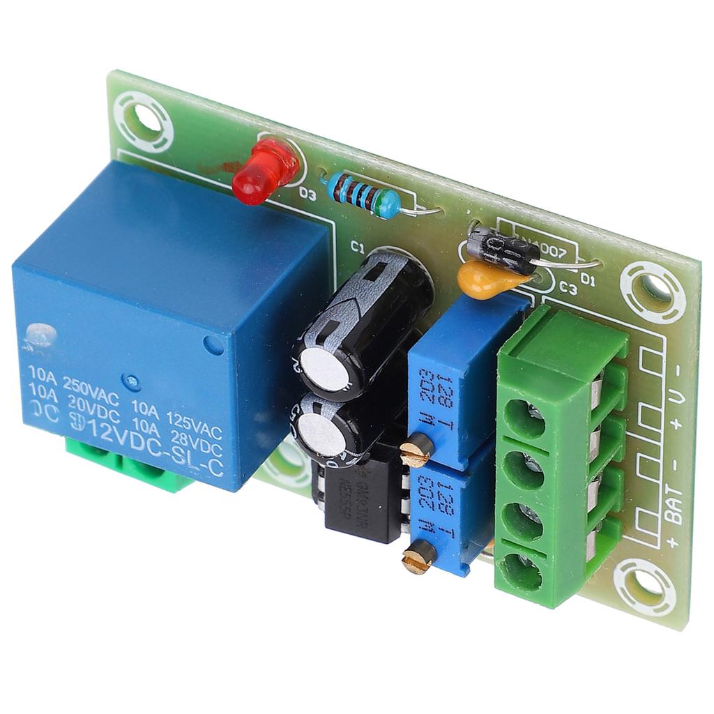 Battery Charging Control Module 12V Power Supply Board Overcharge Prevention Panel XHM601