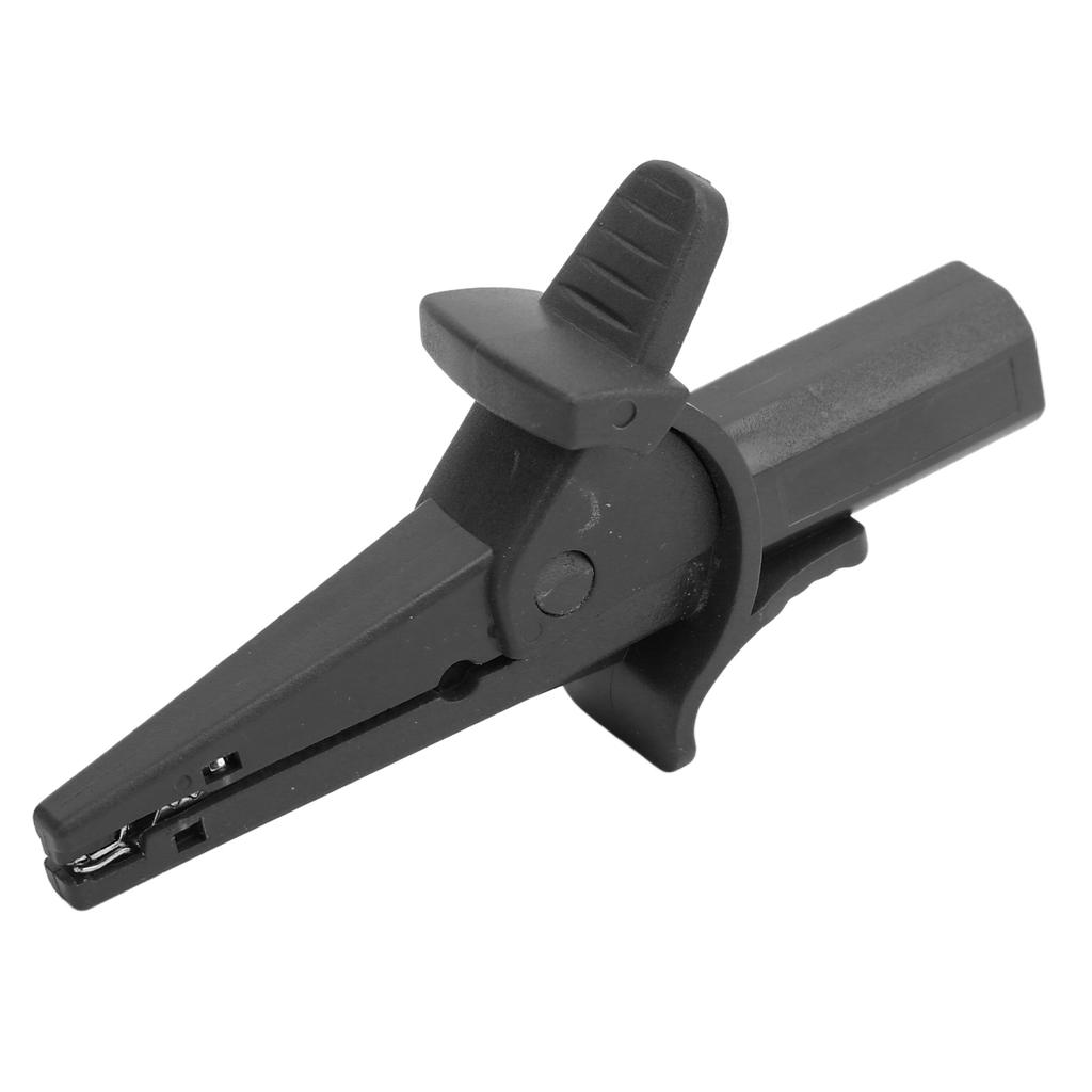 Insulated Test Clamp Safe 20mm Opening Current Test Clip with 4mm Banana Socket for Car Trucks