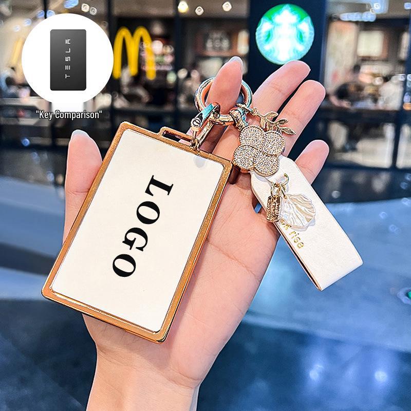 Suitable for Tesla Model Y Key Card Case, Model 3 Card Holder, and Model X 3rd Edition Car Shell Buckle.
