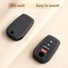 TANDRIVE Key Fob Cover For Toyota 2025 2026 Grand Highlander Corolla Cross 4Runner Land Cruiser Highlander Crown Signia Sequoia Venza -2026,