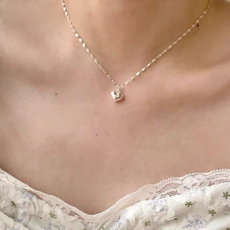 Элегантное женское серебряное (S925) колье-подвеска с бусинами - Цепочка на ключицу в стиле легкой роскоши