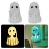 Lysende Spøkelsesfigur Halloween Langfinger Spøkelsesdekorasjon Opplyst Langfinger Spøkelsespynt for Fest Peishylle Bordplate