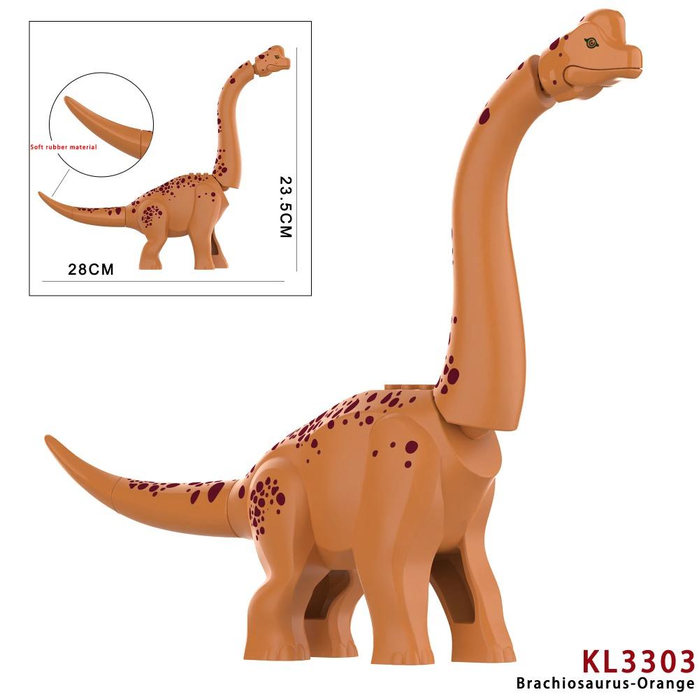 MOC Jurassic Dino Brachiosaurus World Building Kits Bolcks Bricks Dinosaurs Dinosauios Park figures Toys for kids gifts