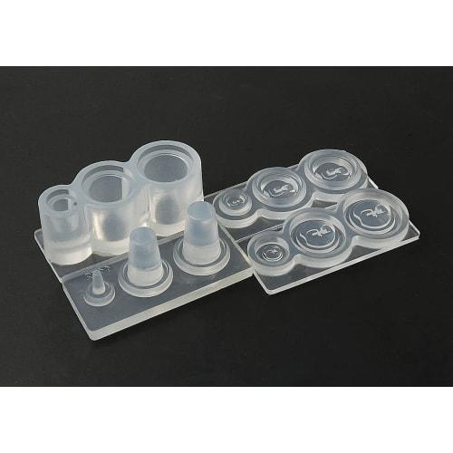 Kamejima Shoten Clay Jewelry Mold, Cafe Cup (Short), 3D Hobby Tool, 1172