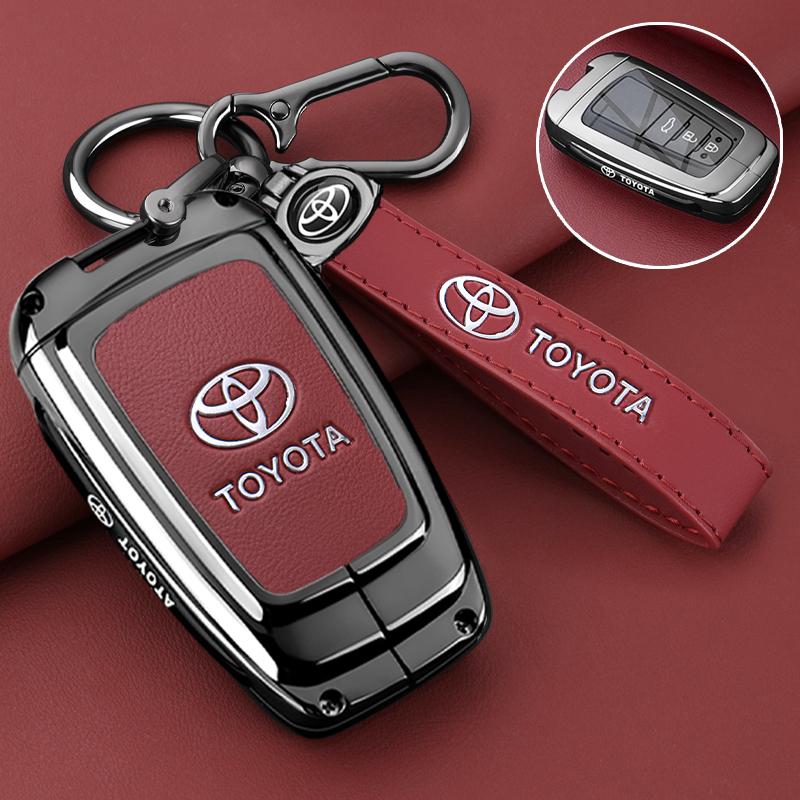 Car Key Cover Car Key Protector Shell Accessories For Toyota Corolla Prius Camry CHR C-HR RAV4 Altis Land Cruiser Prado