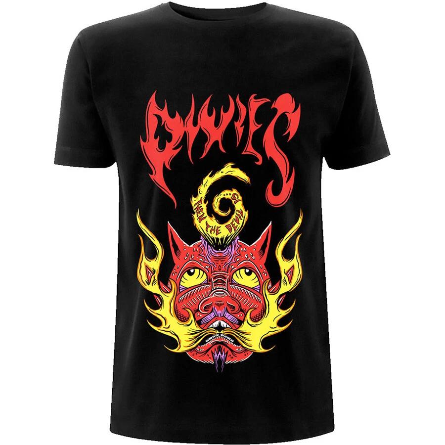Pixies - Devil Is - Black t-shirt L