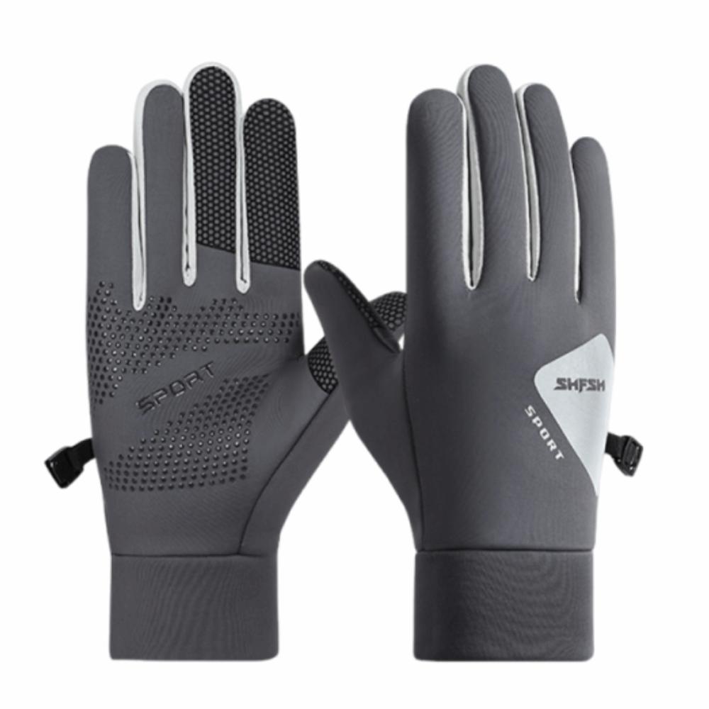 Warm Full Finger Gloves Anti-Slip TouchScreen Mittens Cold-proof Gloves Riding Equipment