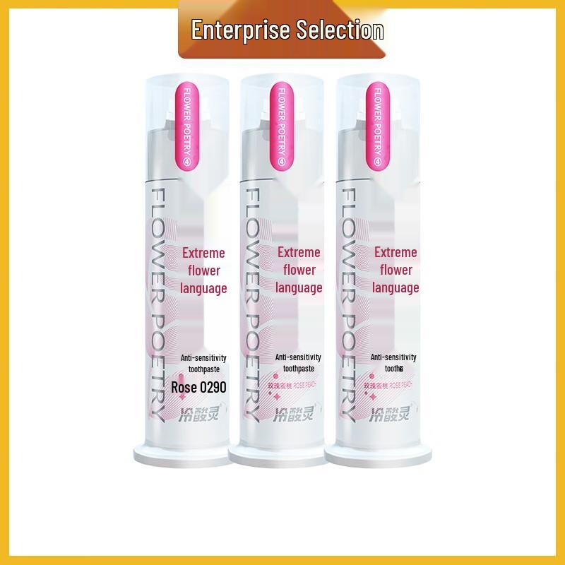 

Cold Sensitive Ling Floral Press-Type Toothpaste (3x120g)