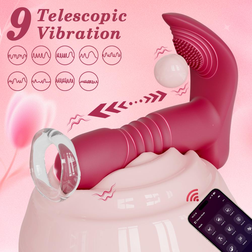 Penetration Vagina Vibrator Female Clitoris Stimulator Dildo Vibrator Sex Toy Wearable Panties Vibrator Adult Sex Toys For Women