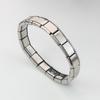Stainless Steel Engraved Adjustable Bracelet: Versatile Titanium Steel Jewelry