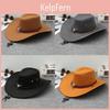Western Cowboy Hat With Chain Detail For Men And Women Outdoor Sun Protection
