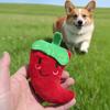 Plush Chilli Dog Toy Squeaky Dog ??Chew Toy Interactive Soft Stuffed Pepper Teething Toy for Puppy Cat Teeth Cleaning Anxiety Relief