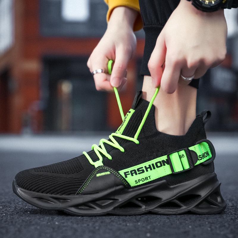 Shoes Men's plus Size Blade Flyknit Trendy Shoes Summer Men's Fashion Casual Running Sneaker Sneakers