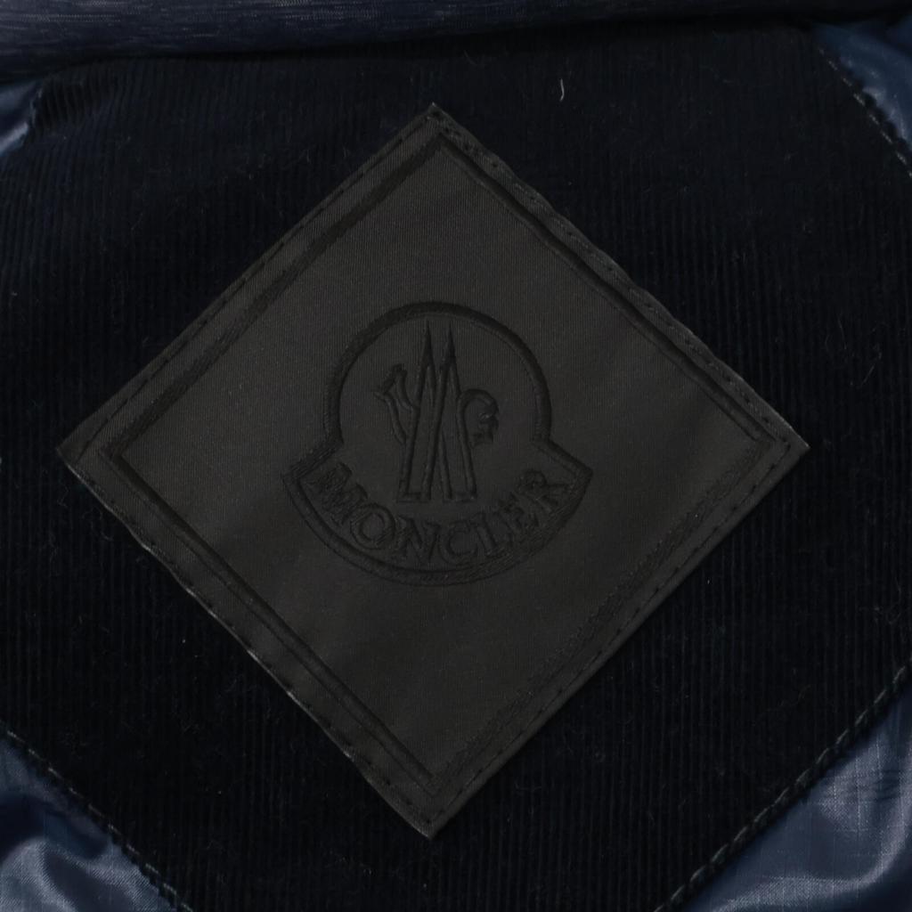 Moncler HAVOC Hooded Down Jacket 1 blueUsed