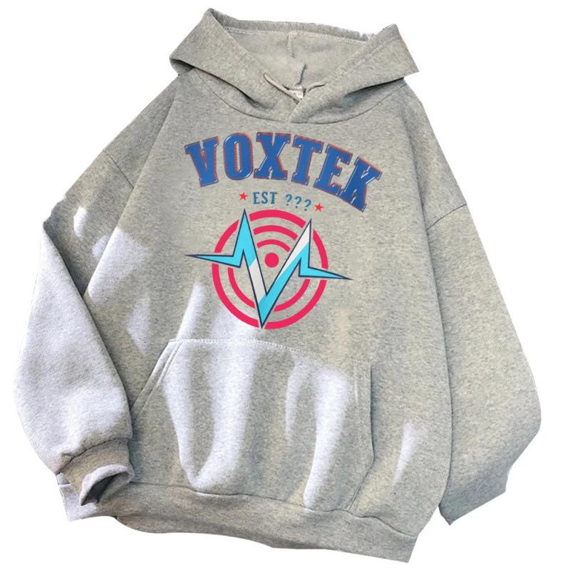 Hazbin Hotel VOX Retro Signal Logo Hoodie Mann Wo
