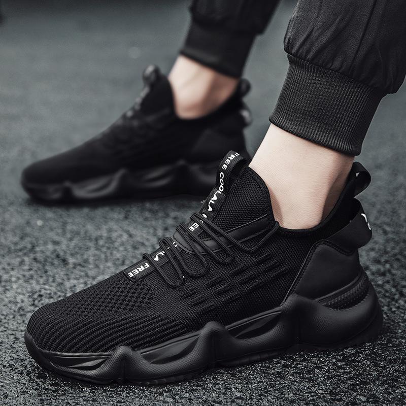 

Мужская легкая удобная дышащая модная обувь резиновые большие размеры уличные кроссовки для отдыха высшего качества