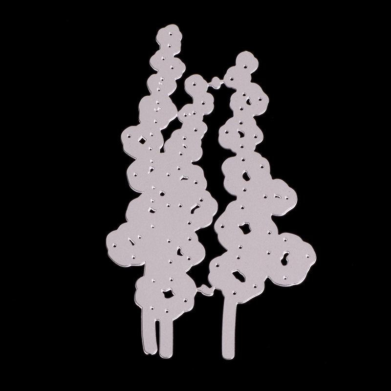 Цветочная ветка, металлический штамп, скрапбукинг, альбом, бумажные карты, декоративные поделки, тиснение, высечки