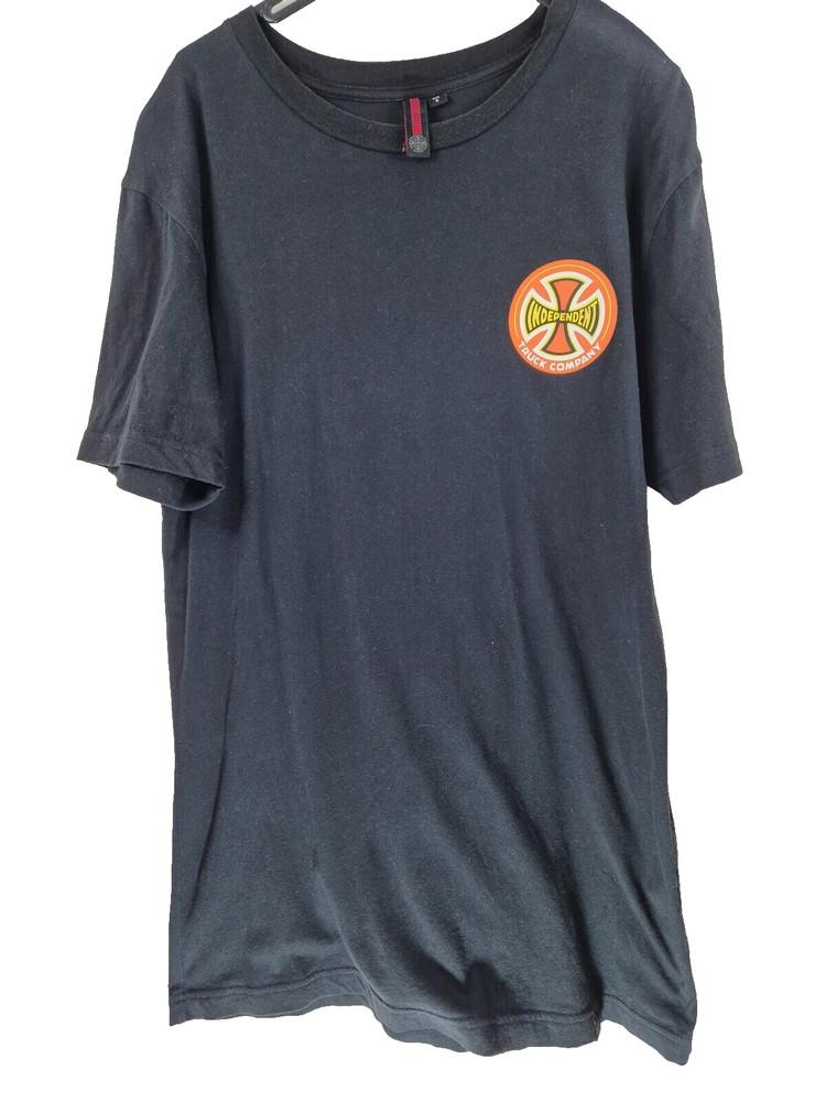 Independent Truck Company Suspension TShirt Tee Size Small Orange Double Sided Unisex T-Shirt XL