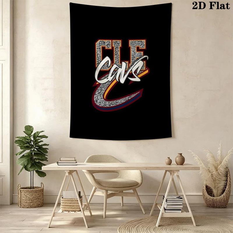 Cleveland Cavaliers Basketball Fabric Threepiece Set 1 Duvet Cover 2 Pillowcase Without Core Christmas Birthday Gift