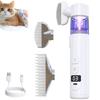 2 In 1 Electric Pet Lice Remover Hair Detangling Comb Flea Tick Catcher External Parasite Control For Cats Dogs Grooming