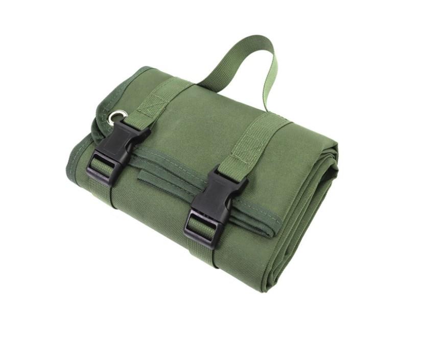 Foldable Waterproof Tactical Shooting Mat and Seat Cushion зелёный
