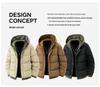 Japanese Style Trendy Cotton Hooded Jacket - Winter Retro Couple's Casual Wear
