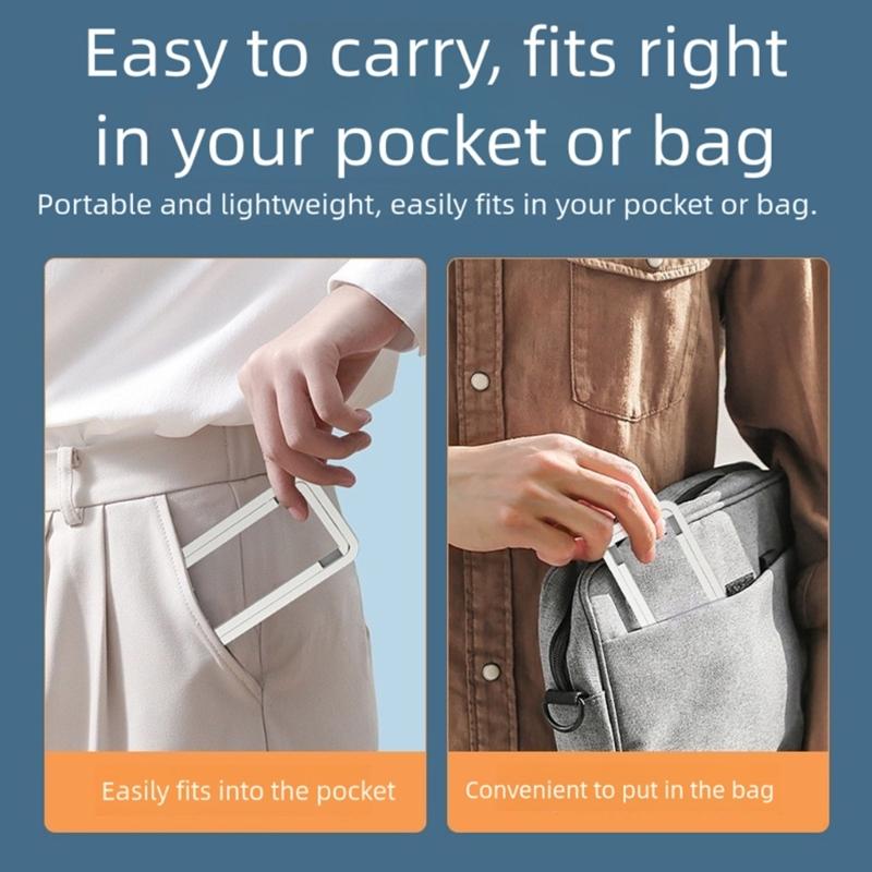 Small Foldable Phone Holder Adjustable Angles Mobile Stand Easy to Carry Universal Compatibility for All Smartphones