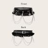 Lace Patchwork Waist Chain Versatile Jacket Embellished Waistband Skirt Belts  Waist Decoration