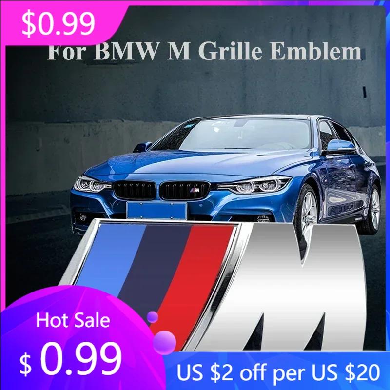 2025 Heiß Für BMW M Logo X1 X2 X3 X4 X5 X6 F48 G01 E84 E83 F39 F10 F30 G11 G07 G86 G80 G60 E60 E46 3D Auto Frontgrill Abzeichen Emblem