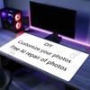 Customized Personalized Mouse Pad HD Photo Picture Logo Design Mousepad DIY Gaming Non-slip Rubber Mousepads PC Office Desk Mats