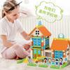 Luban Wooden Mortise and Tenon Building Blocks for Children's Early Learning and Development