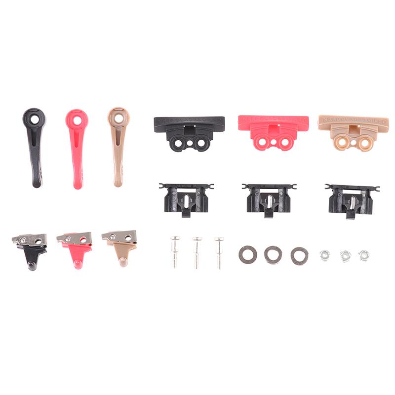 7 stk/sett Erstatning Hårklipper Svinghode Føringsblokk Elektriske Klippere